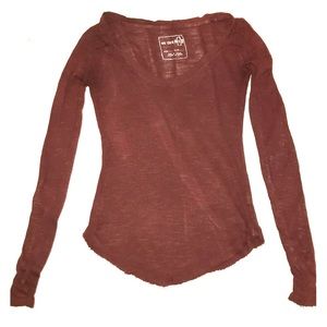 Free People Long Sleeve Top